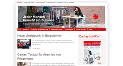 Desktop Screenshot of caritasverband-steinfurt.de